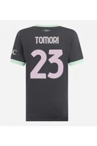 Fotbalové Dres AC Milan Fikayo Tomori #23 Dámské Třetí Oblečení 2024-25 Krátký Rukáv